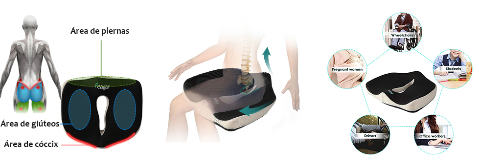 cojin ortopedico antiescaras feagar
