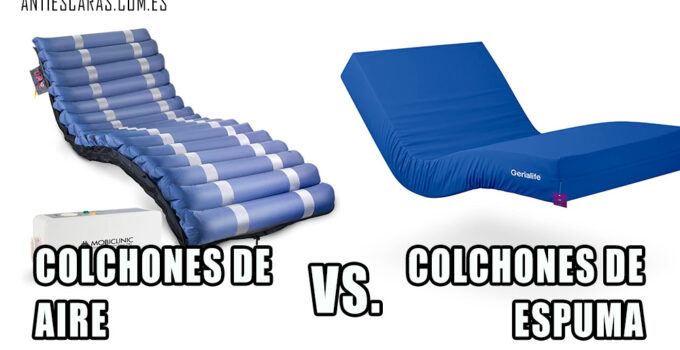 Colchones Antiescaras de Aire vs. de Espuma